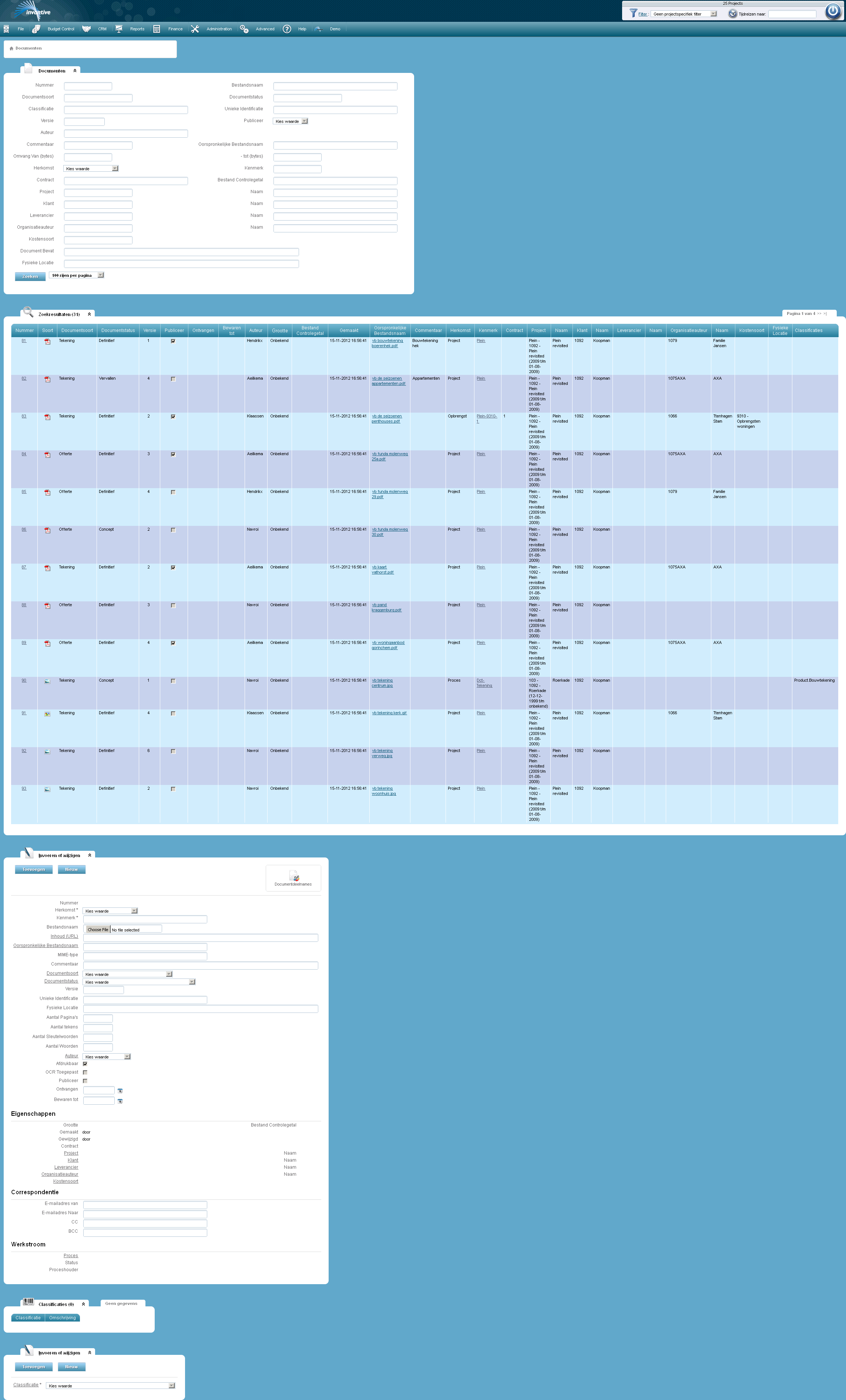 Scherm documenten