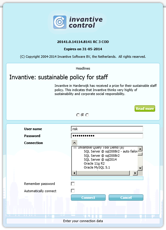 invantive-control-aanmeldvenster