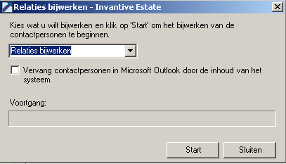 Outlook Add-in Contactpersonen bijwerken