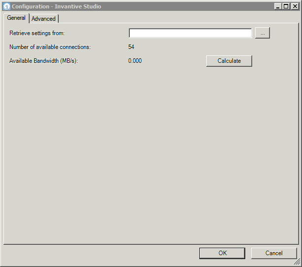 invantive-studio-configuration-window