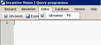 Query Tool Editor